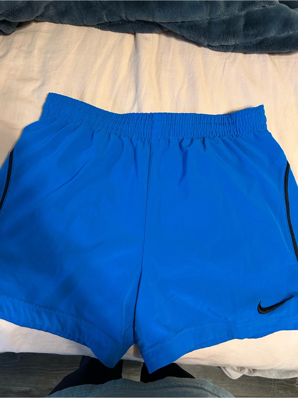 Nike blue shorts